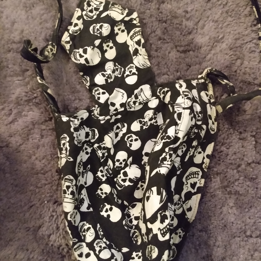 Biker Doo Rag Tie hat